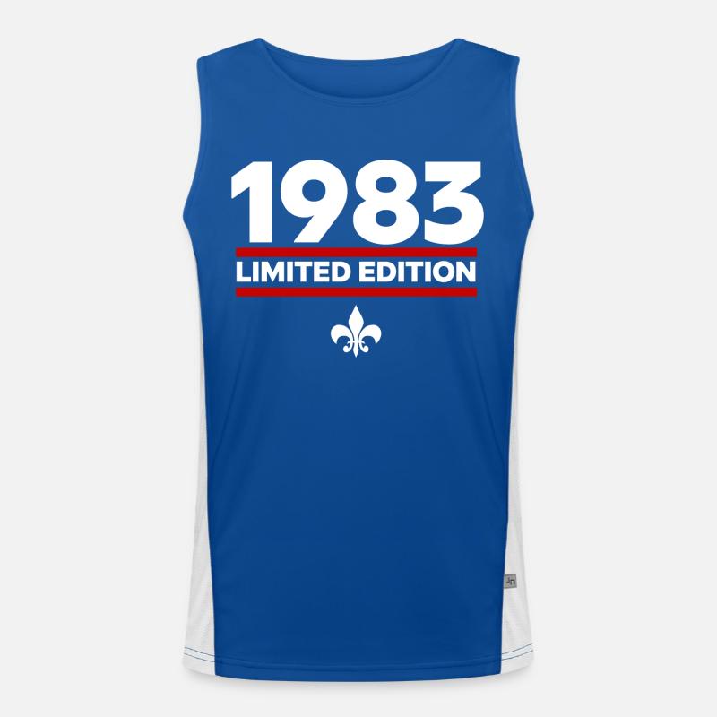 1983 Édition limitée Débardeur respirant contrasté Homme 