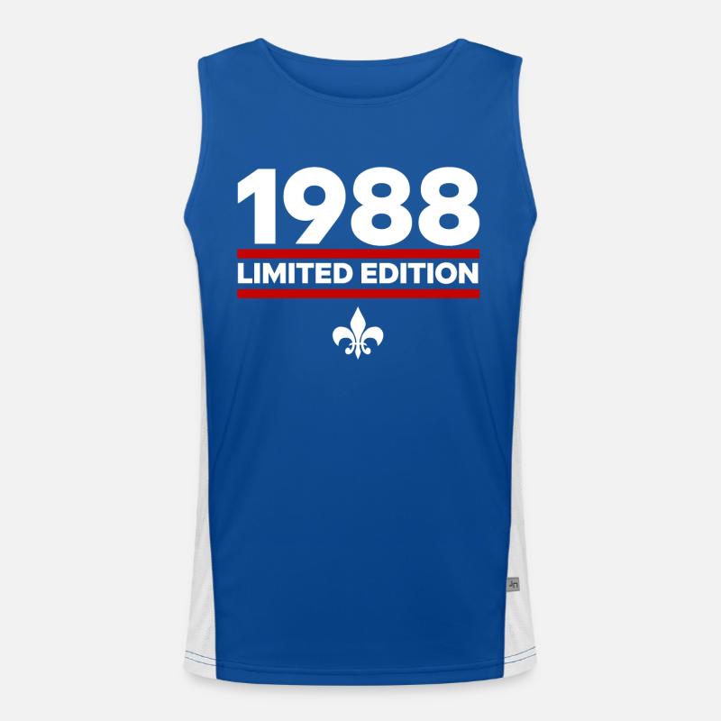 1988 Édition limitée Débardeur respirant contrasté Homme 