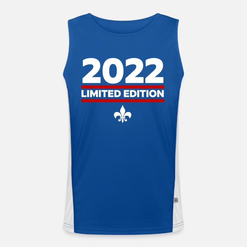 Édition limitée 2022 Débardeur respirant contrasté Homme 