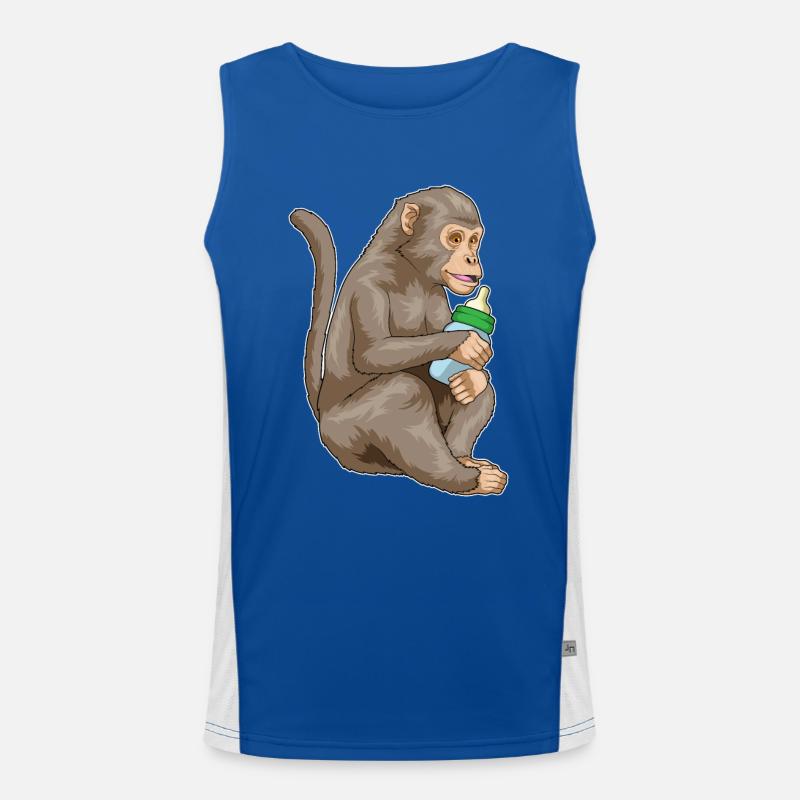 Biberon Monkey Débardeur respirant contrasté Homme 
