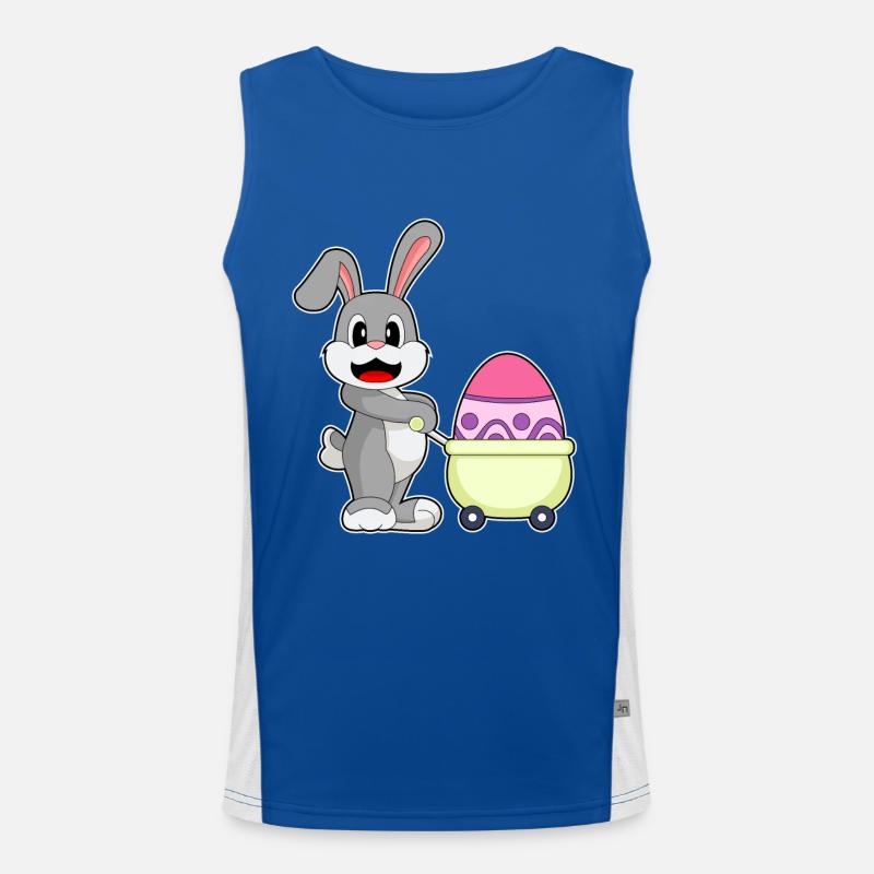 Achats de Pâques Bunny Débardeur respirant contrasté Homme 
