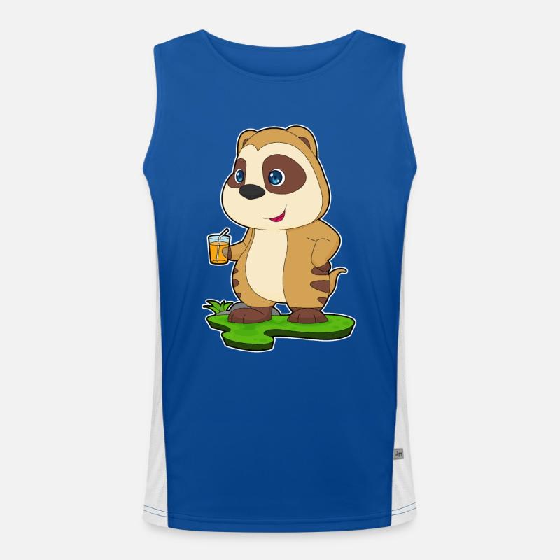 Jus de suricate Débardeur respirant contrasté Homme 