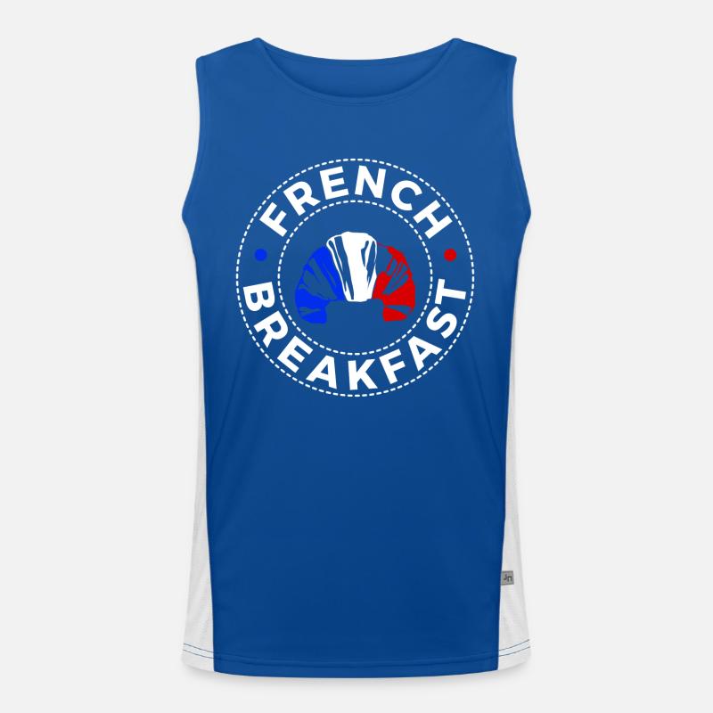 French Breakfast Débardeur respirant contrasté Homme 