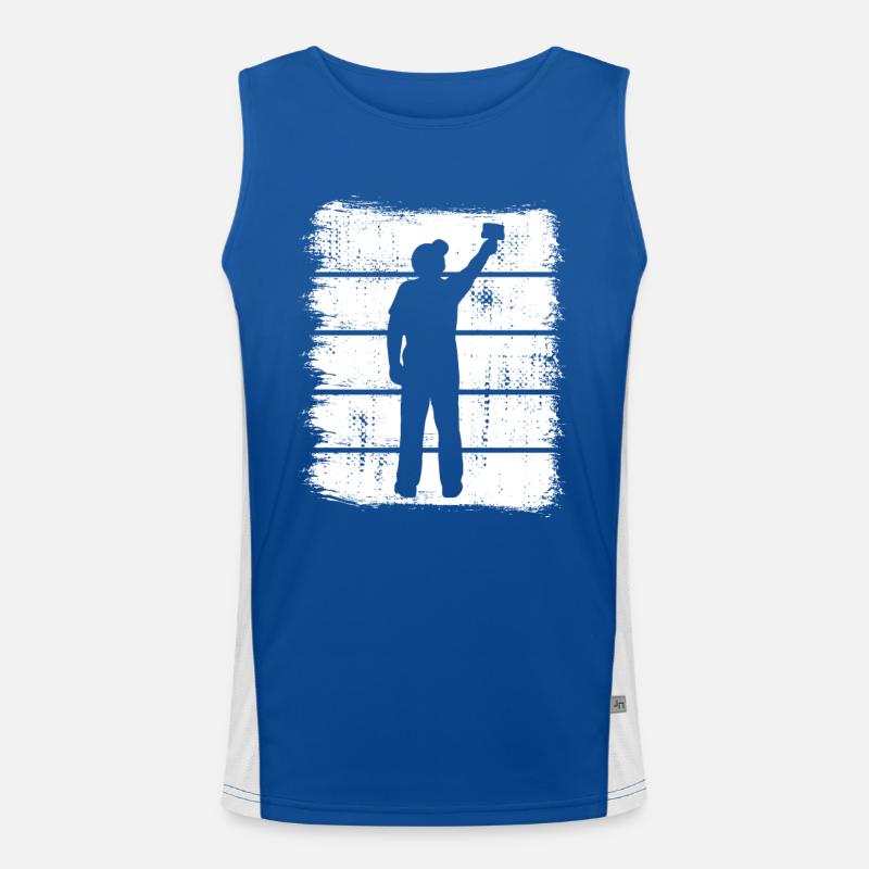 Painters and varnishers Men's Functional Contrast Tank Top 