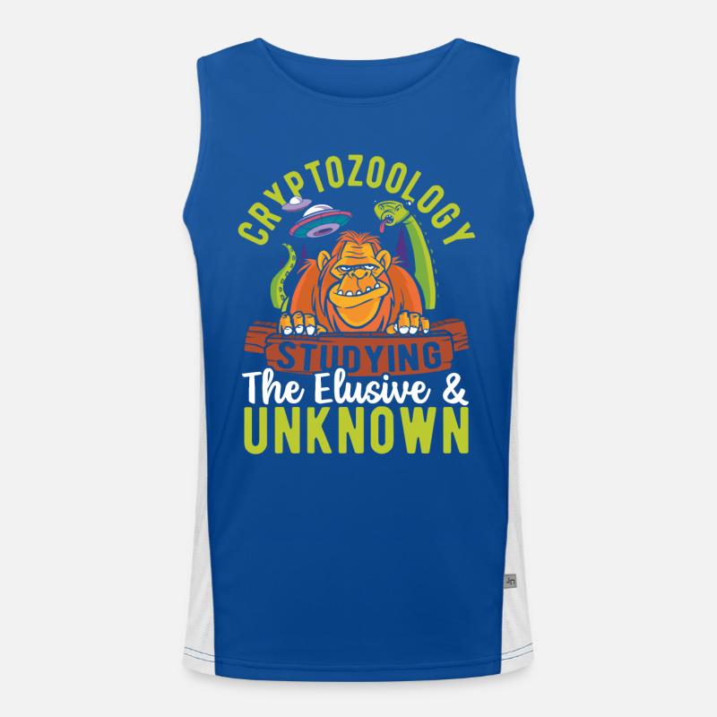 Kryptische Pseudowissenschaft und subkulturelle Funktionelles Kontrast-Tank Top für Männer 
