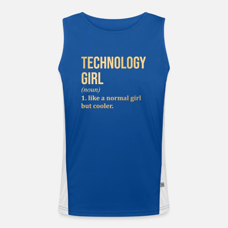 Technology Men's Functional Contrast Tank Top 