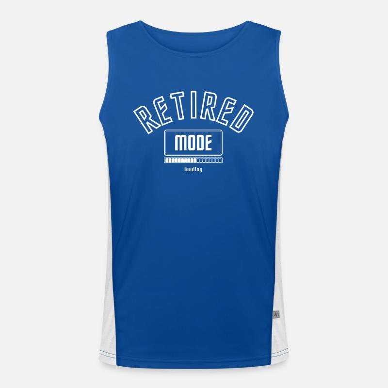 Anticipation Retiree mode is loading. Men's Functional Contrast Tank Top 
