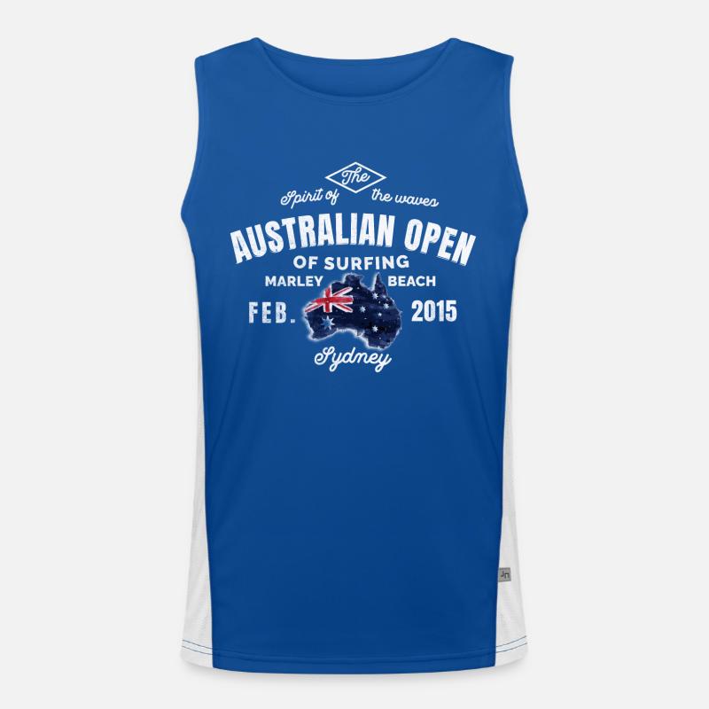 Surf Marley Beach Débardeur respirant contrasté Homme 