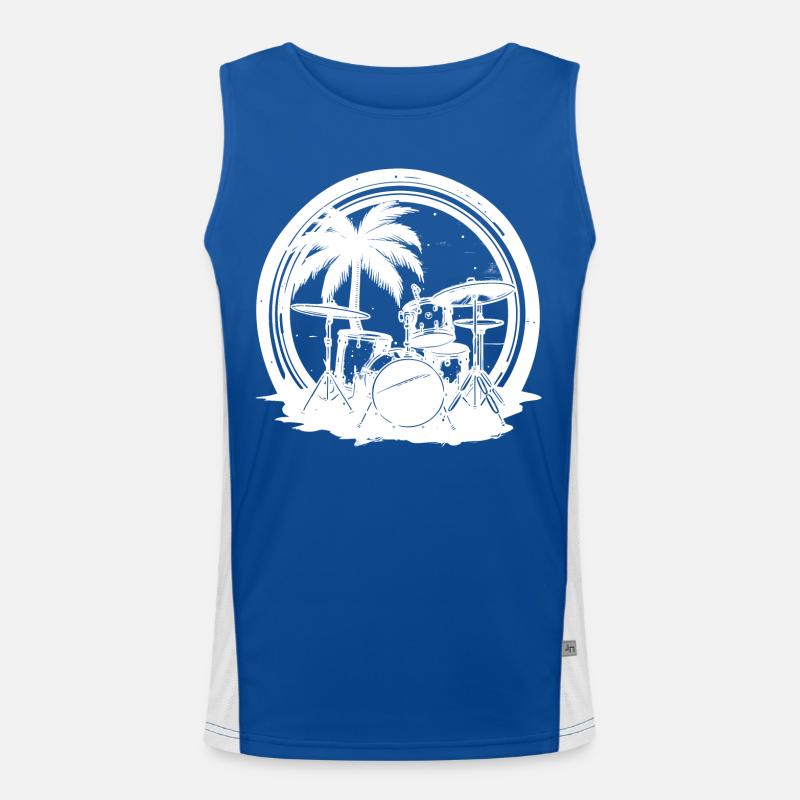 Percussion Débardeur respirant contrasté Homme 