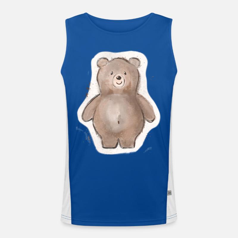 Fat Bear Men's Functional Contrast Tank Top 