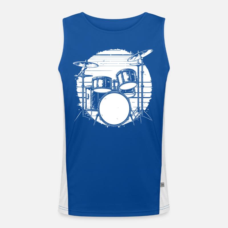 Percussion Men's Functional Contrast Tank Top 