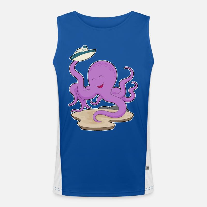 Bateau jouet Octopus Débardeur respirant contrasté Homme 