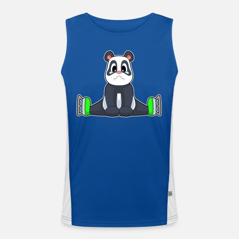 Patins à glace Panda Débardeur respirant contrasté Homme 