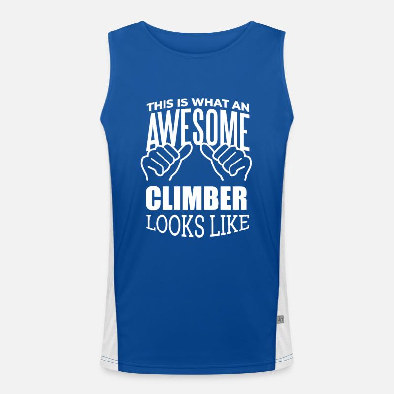 Climber Men's Functional Contrast Tank Top 