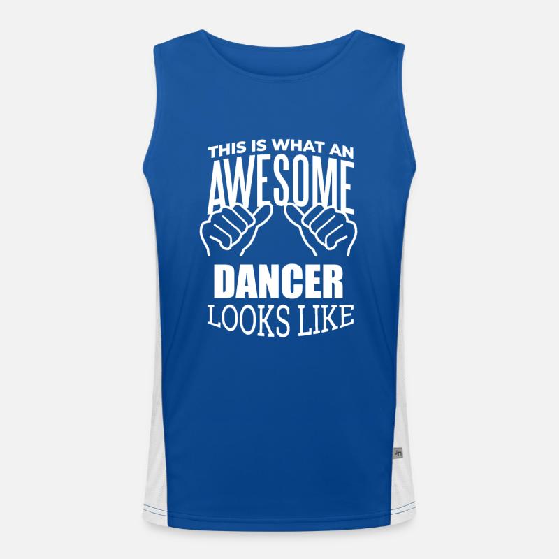 Dance Men's Functional Contrast Tank Top 