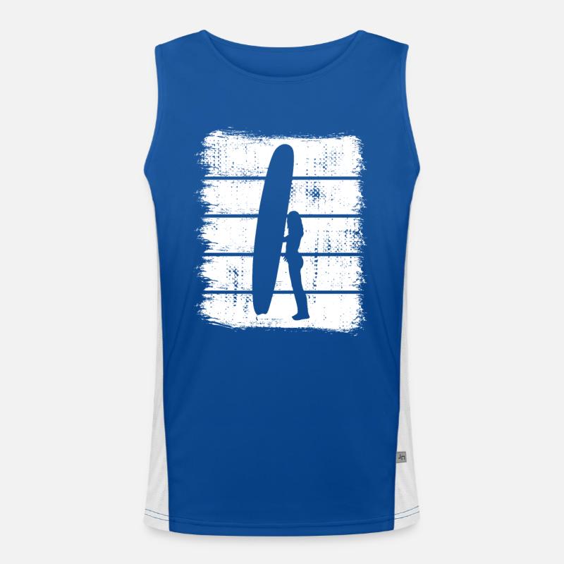 Surfer Design Men's Functional Contrast Tank Top 