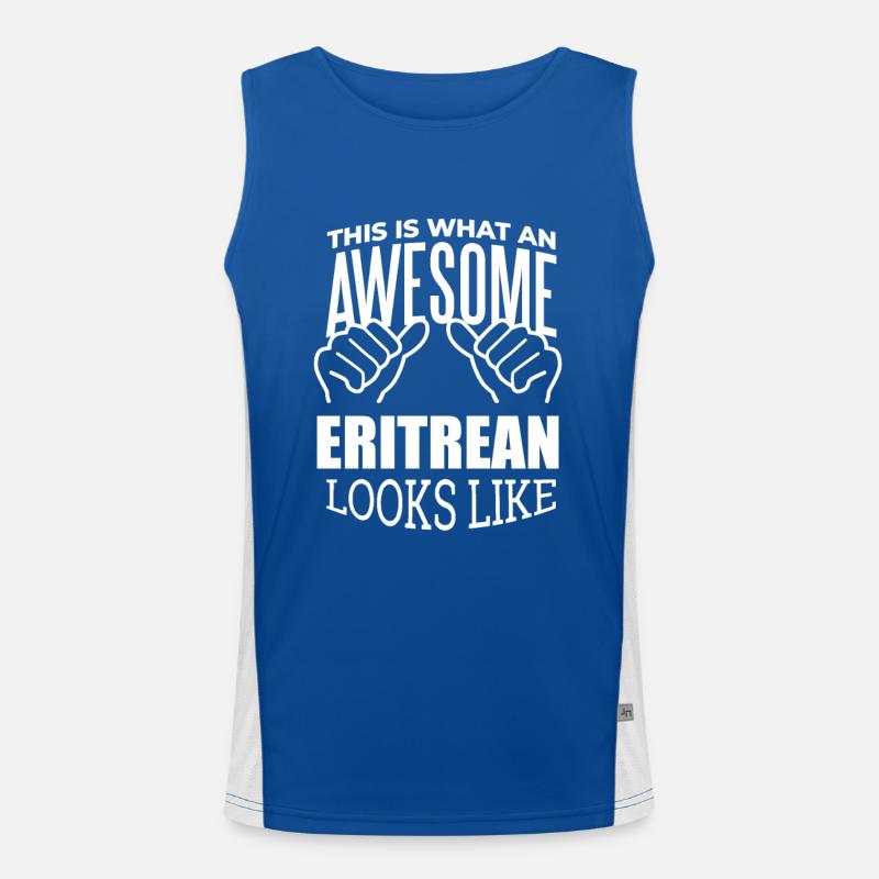 Érythrée Débardeur respirant contrasté Homme 