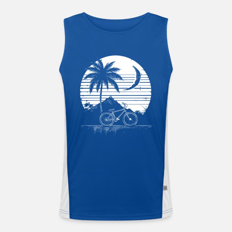 Dessin VTT Débardeur respirant contrasté Homme 