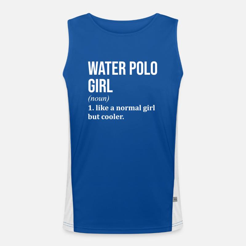 Water Polo Men's Functional Contrast Tank Top 