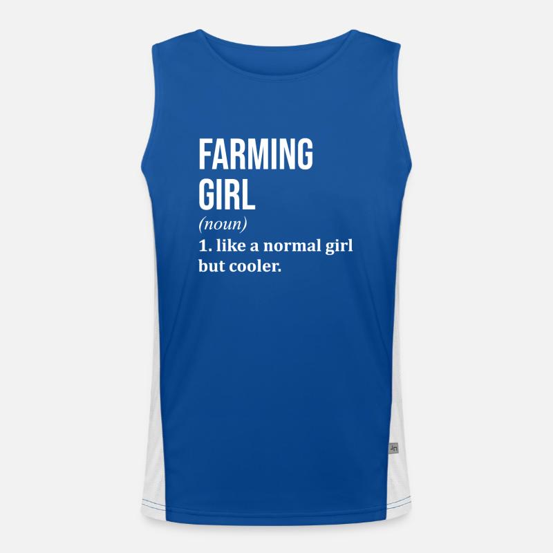 Farming Men's Functional Contrast Tank Top 