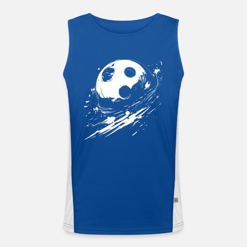 Bowlen Funktionelles Kontrast-Tank Top für Männer 