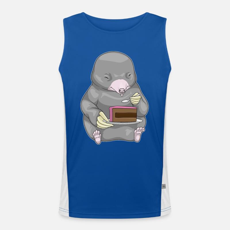 Gâteau Mole Débardeur respirant contrasté Homme 