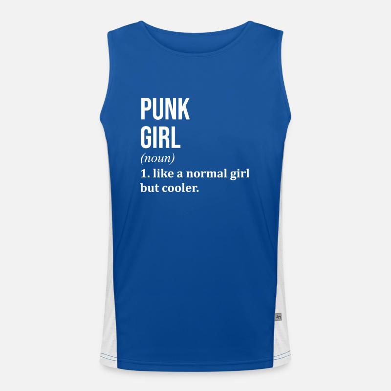 Punk Men's Functional Contrast Tank Top 