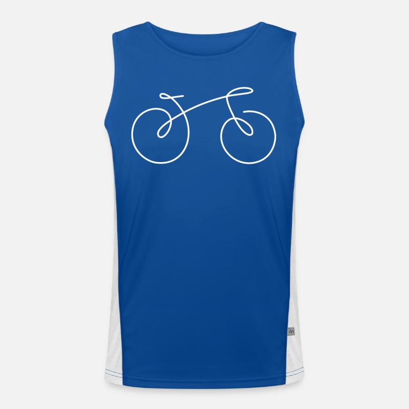 Bicyclette Débardeur respirant contrasté Homme 