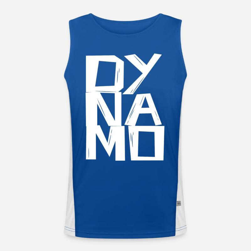 -DY-NA-MOs- Funktionelles Kontrast-Tank Top für Männer 