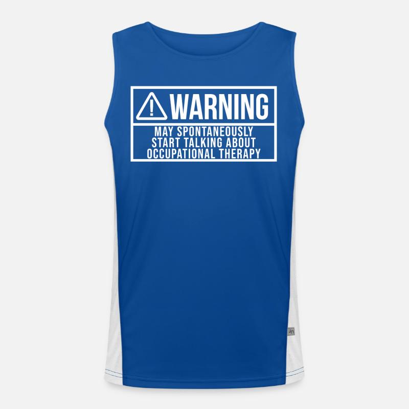 Occupational Therapy Men's Functional Contrast Tank Top 