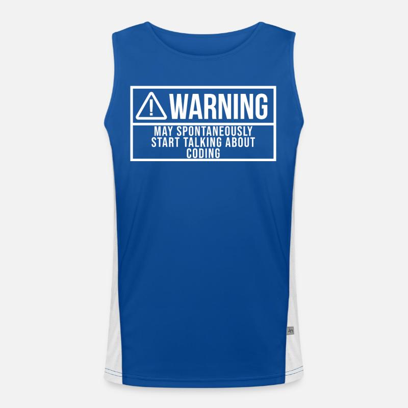 Coding Men's Functional Contrast Tank Top 