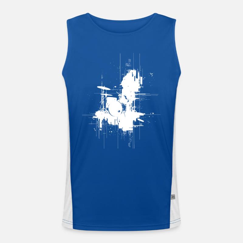 Percussion Men's Functional Contrast Tank Top 
