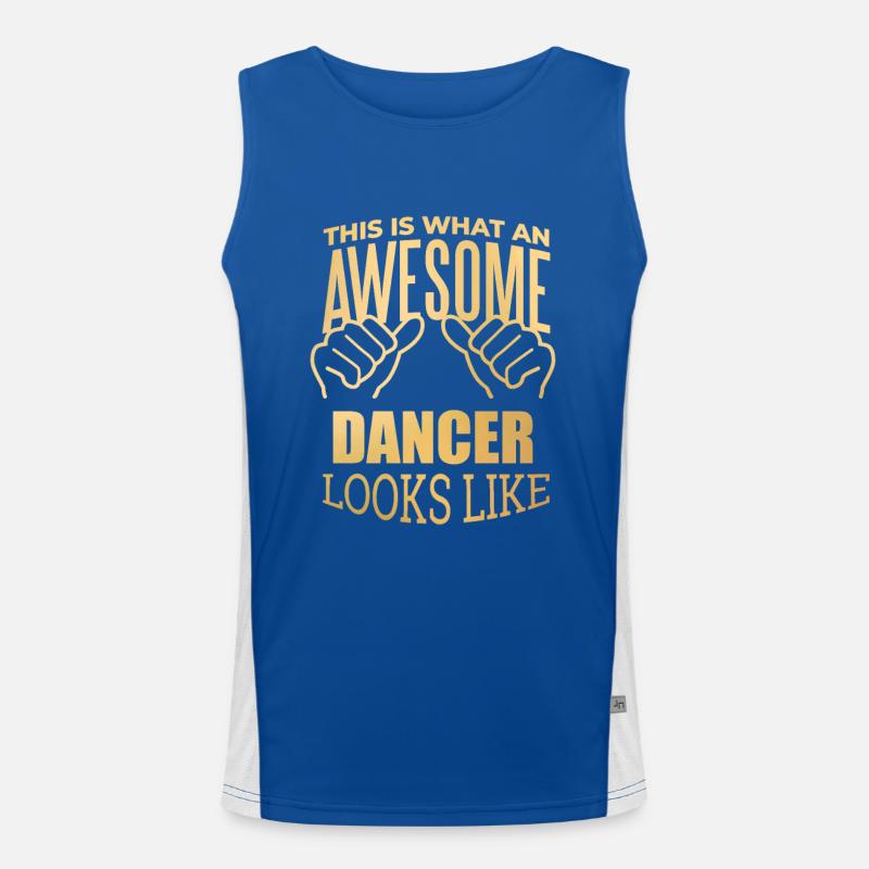 Dancer Men's Functional Contrast Tank Top 