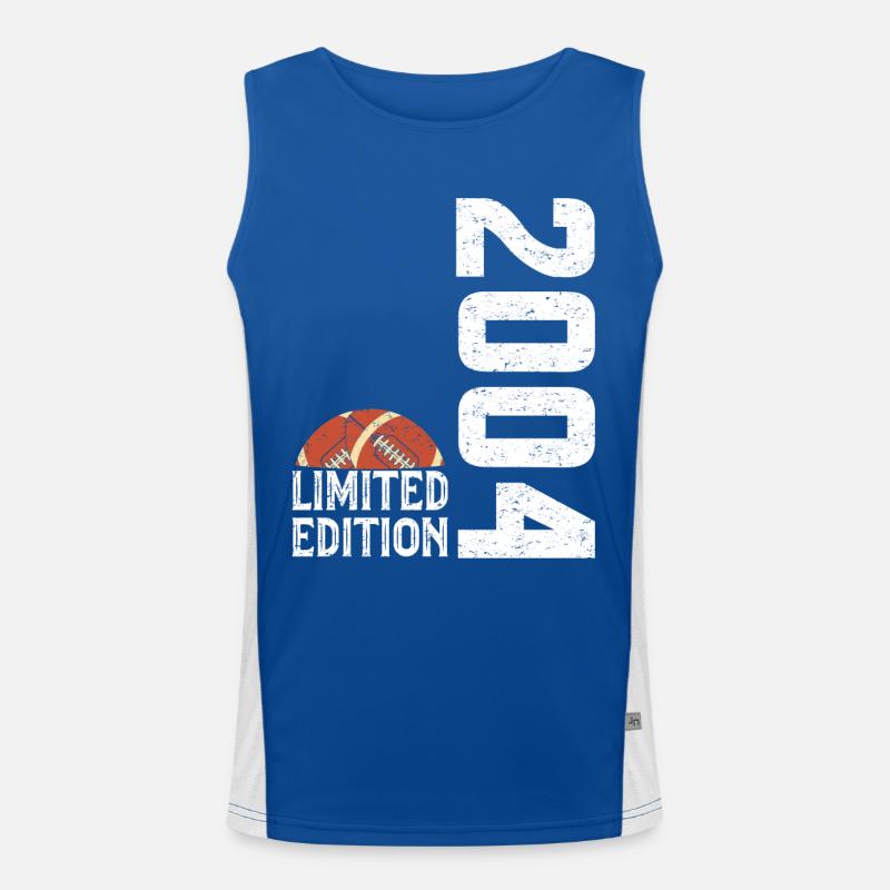 20th Anniversary 2004 Limited Edition Rugby Men's Functional Contrast Tank Top 