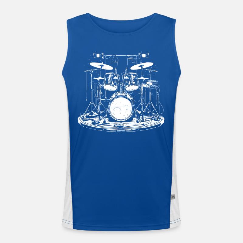 Percussion Débardeur respirant contrasté Homme 