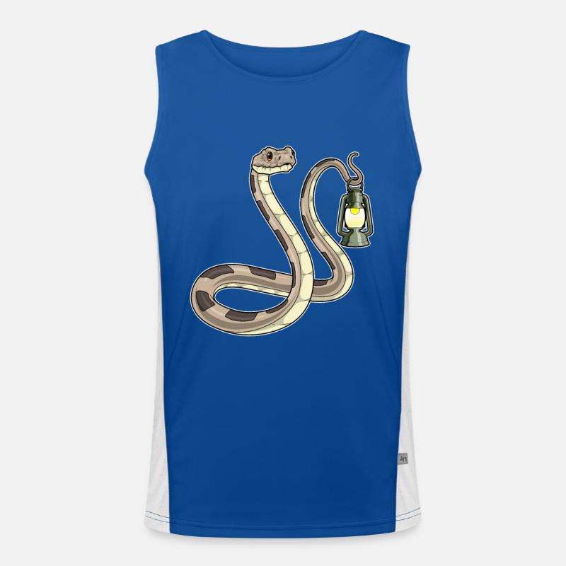 Lanterne serpent Débardeur respirant contrasté Homme 