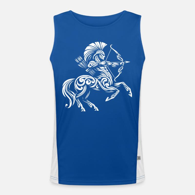 Archer centaure tribal Débardeur respirant contrasté Homme 