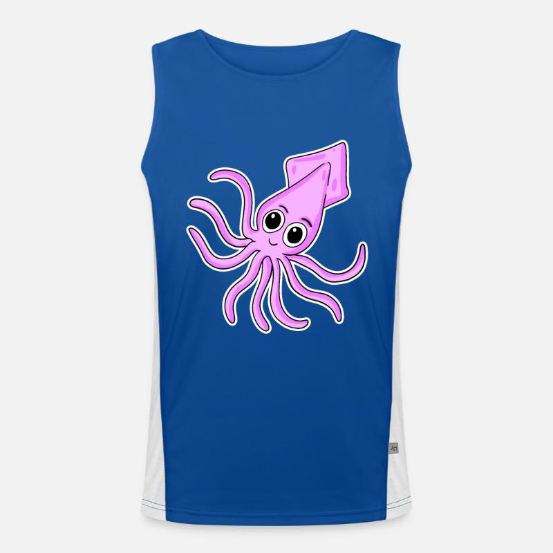 Kraken Funktionelles Kontrast-Tank Top für Männer 