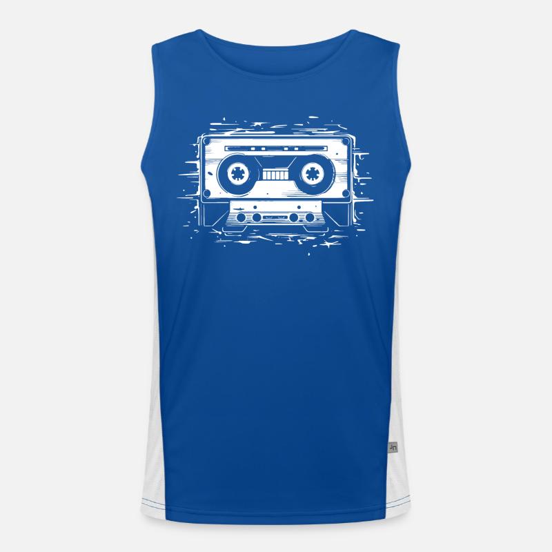 Compact Cassette Men's Functional Contrast Tank Top 