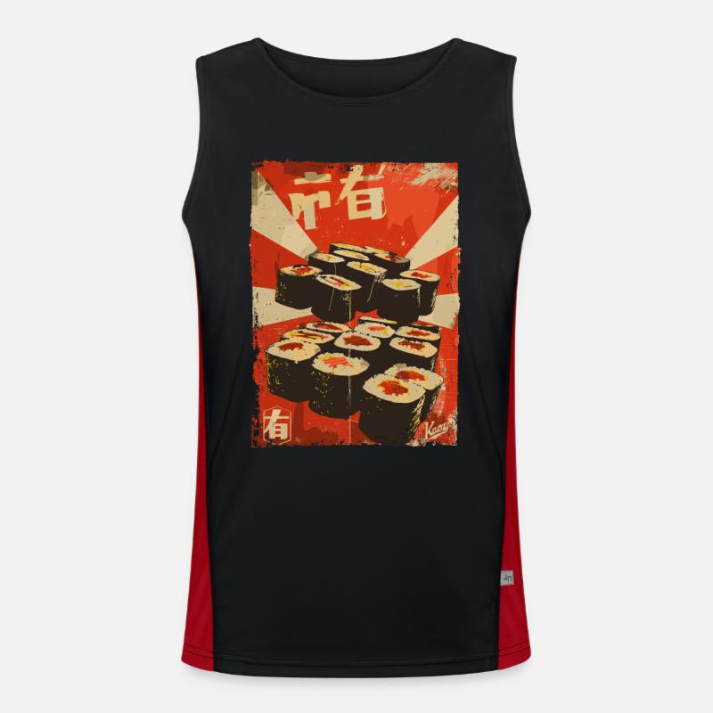 Propaganda Sushi Men's Functional Contrast Tank Top 