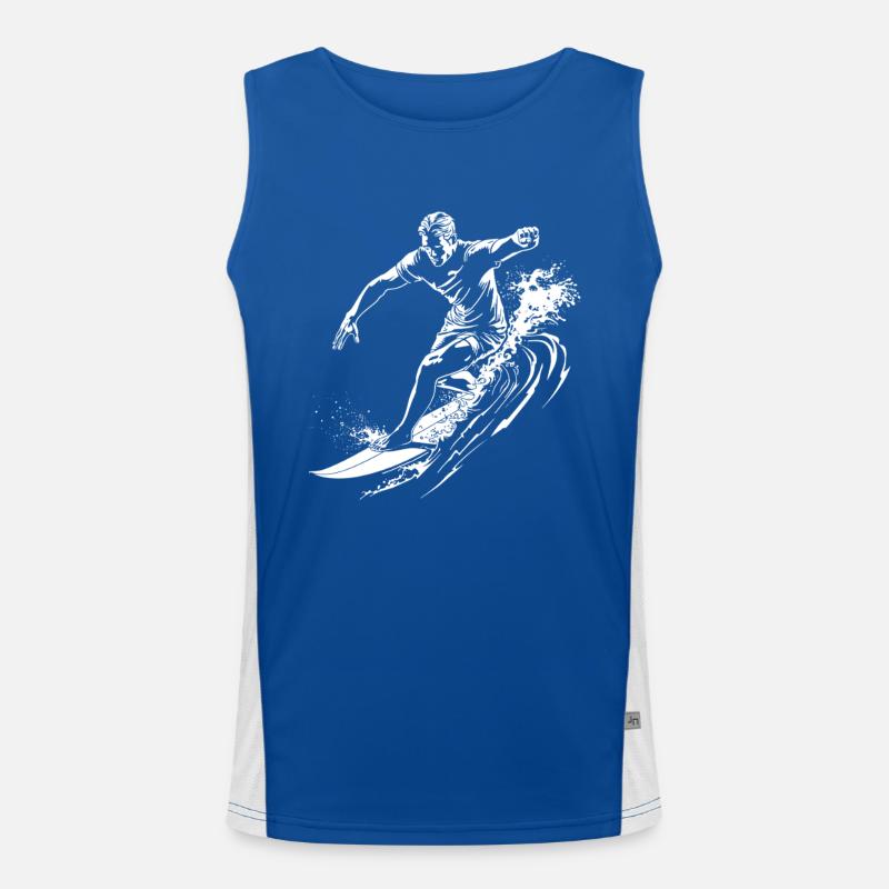 Surf Débardeur respirant contrasté Homme 