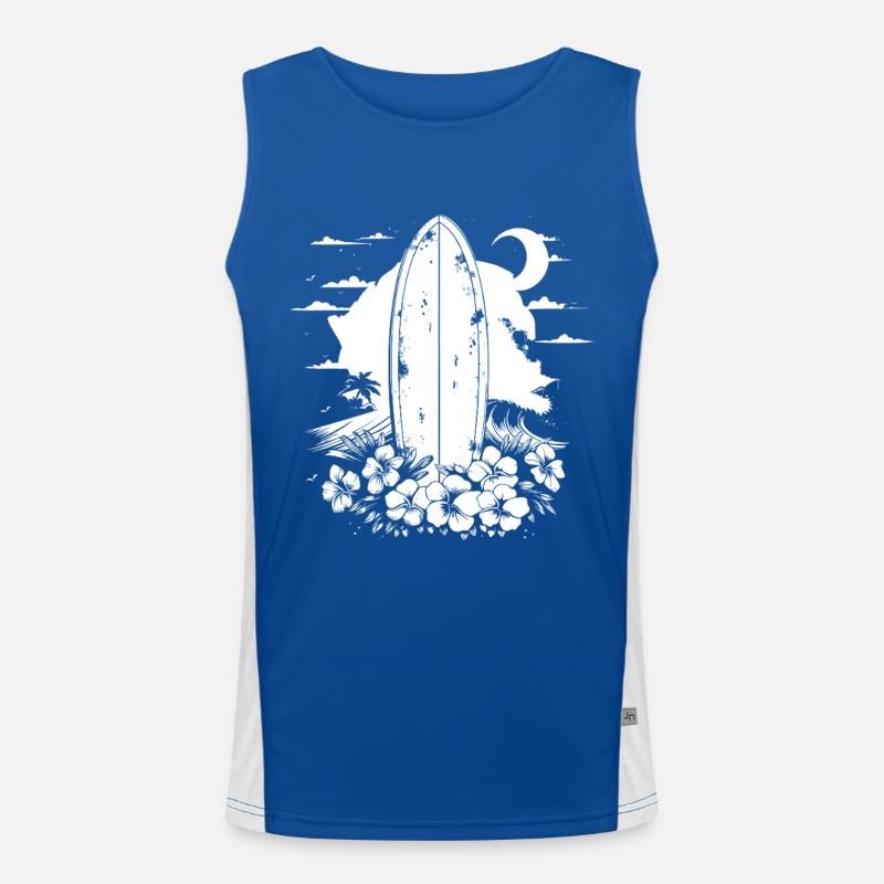 Planche de surf Débardeur respirant contrasté Homme 
