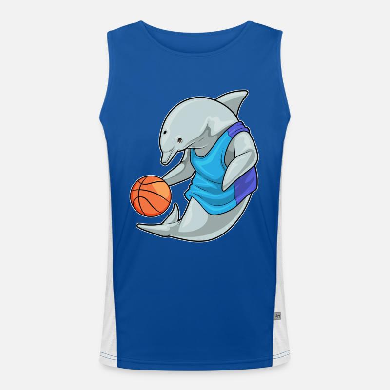 Dolphin Basketteur Basketteur Débardeur respirant contrasté Homme 