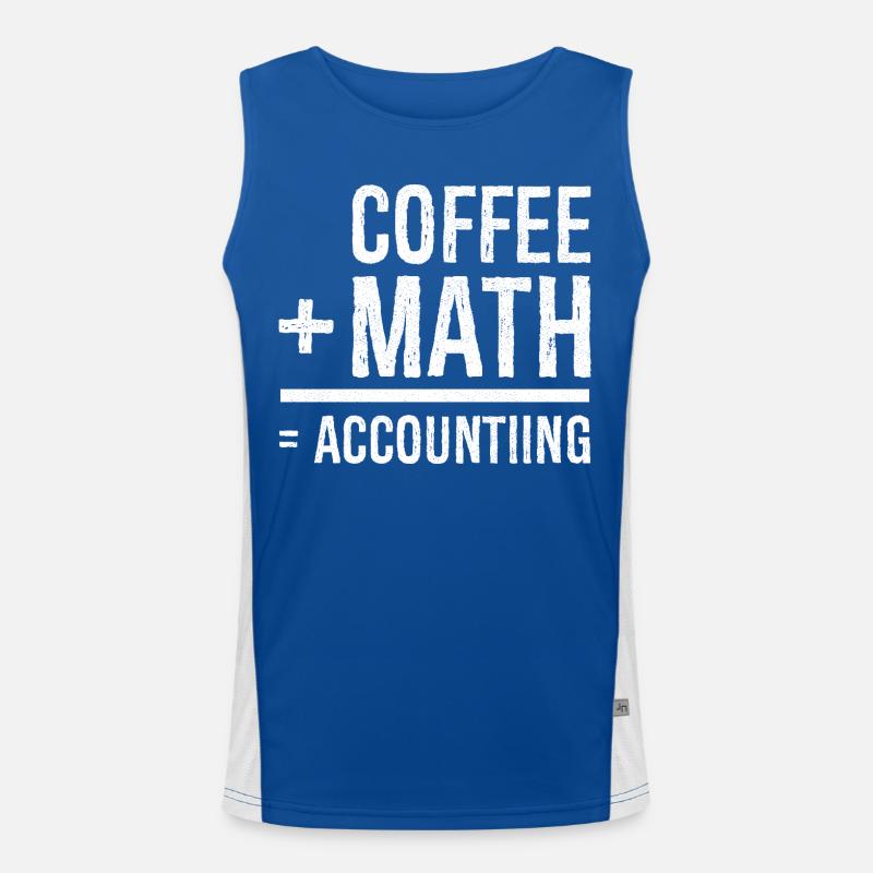 café math comptabilité Débardeur respirant contrasté Homme 