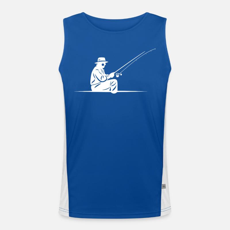 Fischer Funktionelles Kontrast-Tank Top für Männer 