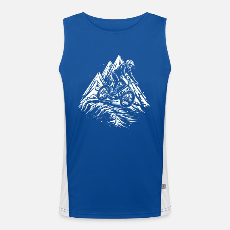 Dessin VTT Débardeur respirant contrasté Homme 