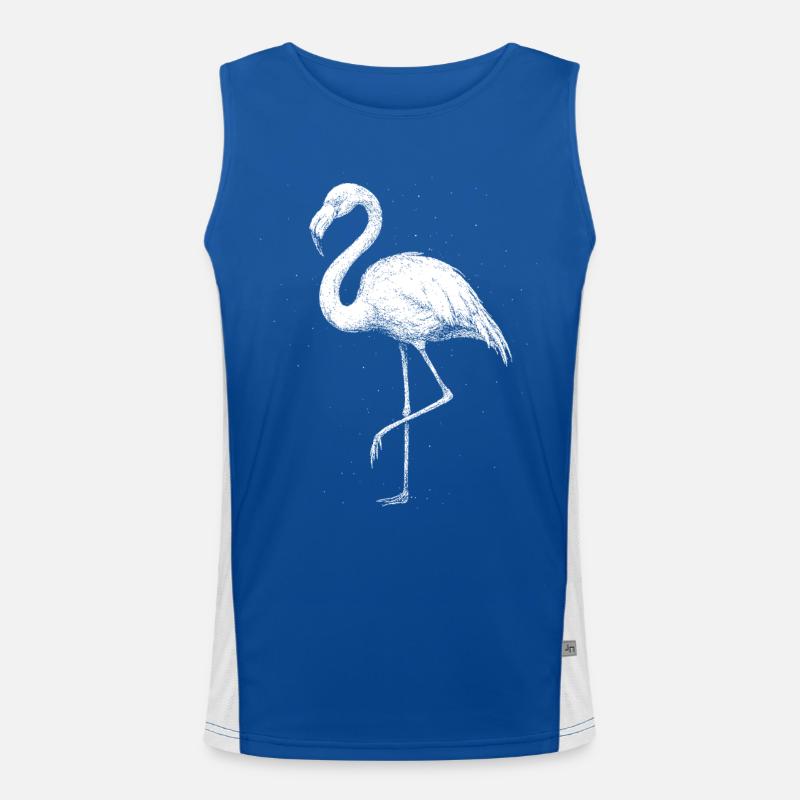 Flamingo Men's Functional Contrast Tank Top 