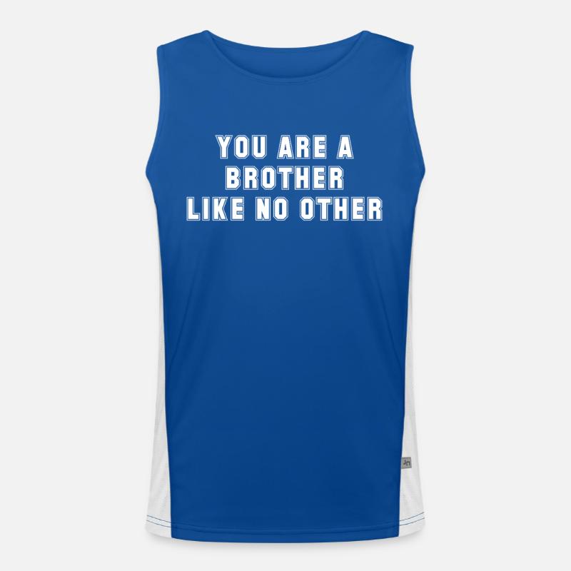 Vous êtes un frère pas comme les autres Débardeur respirant contrasté Homme 
