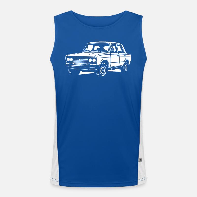 Klassiker mit Charakter Funktionelles Kontrast-Tank Top für Männer 