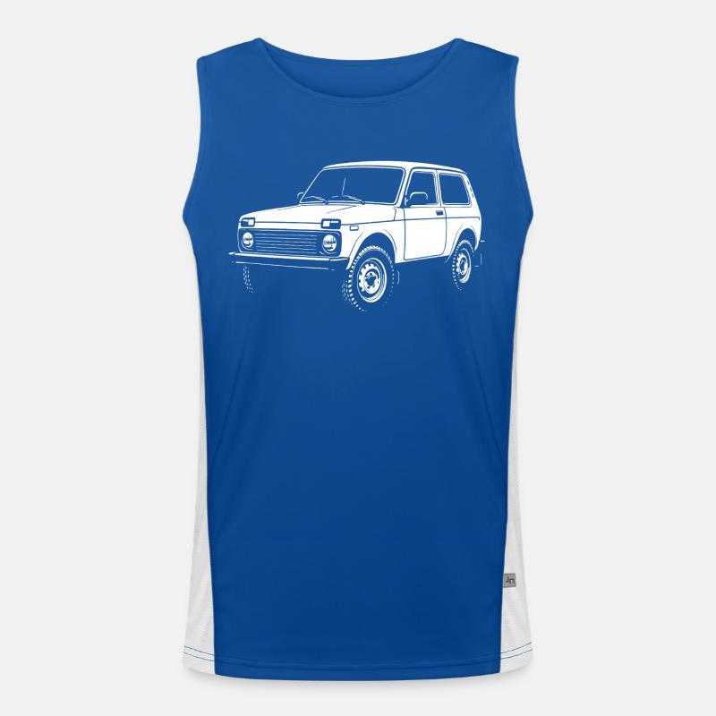 Terrain legend Men's Functional Contrast Tank Top 